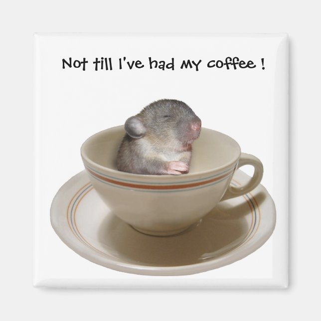 Nicht, bis ich meinen Kaffee Magnet hatte (Vorne)