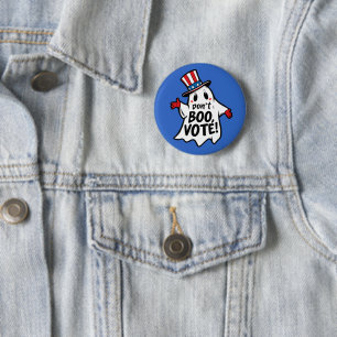 Nicht Boo, abstimmen! Fun Political Halloween Mash Button