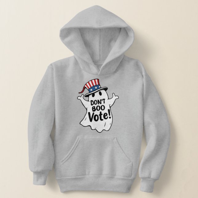 Nicht Boo, abstimmen! Fun Political Halloween Mash Hoodie (Ablage )