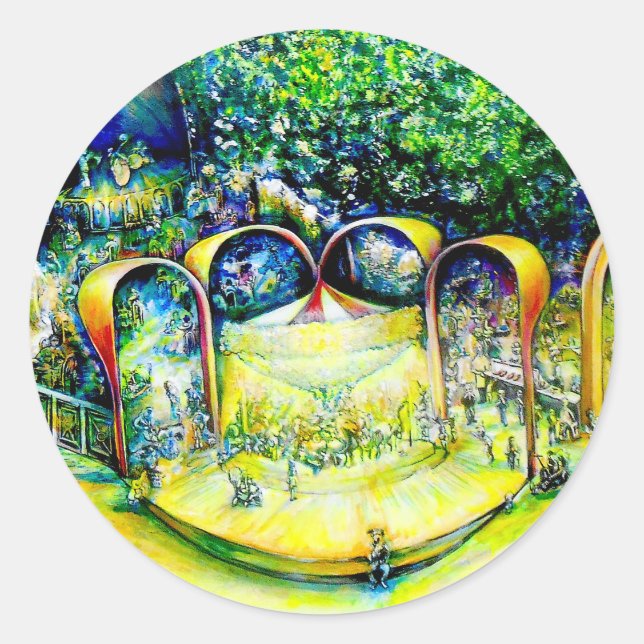 Nicht das erste Mal beim letzten Mal Runder Aufkleber (Vorderseite)