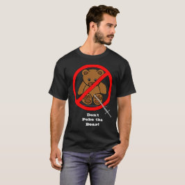 Nicht das Shirt des Bären werfen