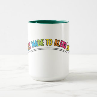 Nicht dazu gemacht, sich anzupassen tasse