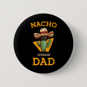 Nicht dein durchschnittlicher Dad Kaktus Lustiger Button