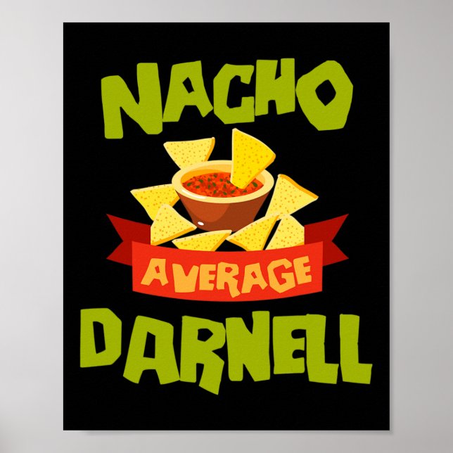 Nicht dein durchschnittlicher Darnell lustiger Geb Poster (Vorne)