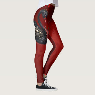 Nicht dein durchschnittlicher Schwan – Stacheln, S Leggings