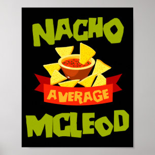 Nicht deine durchschnittliche McLeod lustiger Gebu Poster