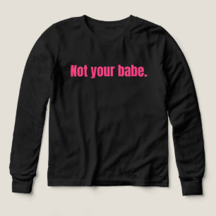 Nicht deiner. War es nie. Zeitraum.