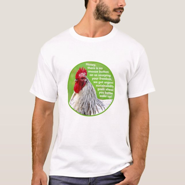 Nicht den (hellen) T - Shirt schnüffeln (Vorderseite)
