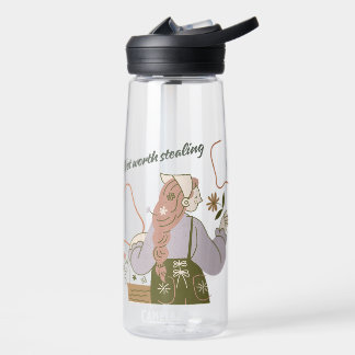 Nicht den stehlens wert | Lustige Mädchen-Ästhetik Trinkflasche