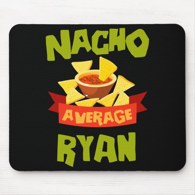 Nicht der durchschnittliche Ryan Lustiger Geburtst Mousepad (Vorne)