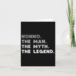 Nicht der Mann, der Mythos, die Legende Cool Nonno Karte