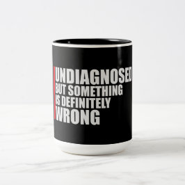 Nicht diagnostiziert, aber etwas stimmt definitiv  zweifarbige tasse