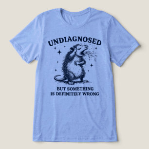 Nicht diagnostiziert, aber irgendetwas stimmt defi Tri-Blend shirt
