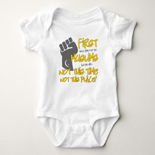 Nicht dieser Platz-Baby-Bodysuit Baby Strampler