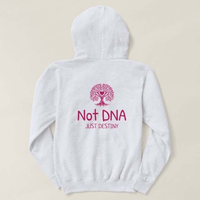 Nicht DNA zerstört nur Adoptive Mama T - Shirt (Design Rückseite)