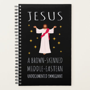 Nicht dokumentierter Jesus-brauner Einwanderer I Planer