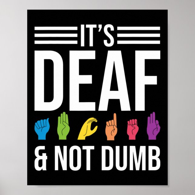 Nicht dumm poster (Vorne)