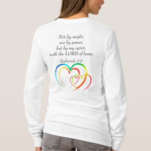 Nicht durch Mut - Zechariah 4:6 T-Shirt