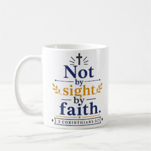 Nicht durch Sehen, sondern durch Glauben - Inspiri Kaffeetasse
