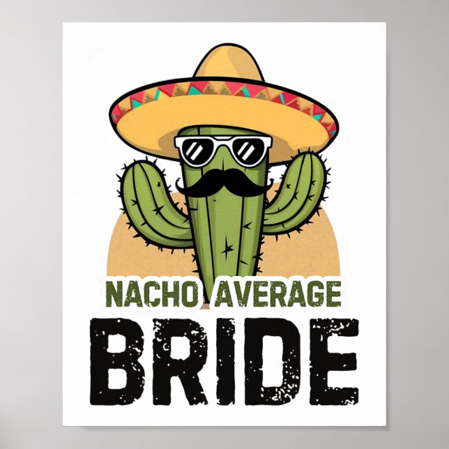 Nicht durchschnittliche Braut lustige Cinco De May Poster (Vorne)