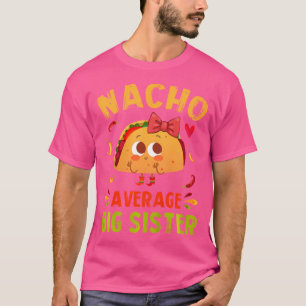 Nicht durchschnittliche große Schwester lustiges m T-Shirt