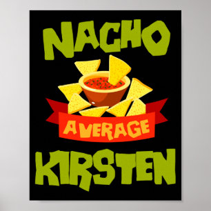 Nicht durchschnittliche Kirsten lustiges Geburtsta Poster