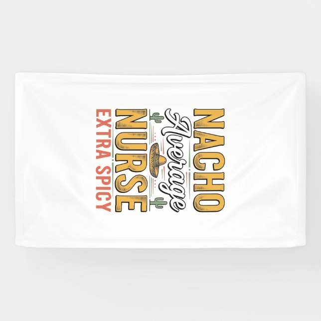 Nicht durchschnittliche Krankenschwester extra sch Banner (Horizontal)
