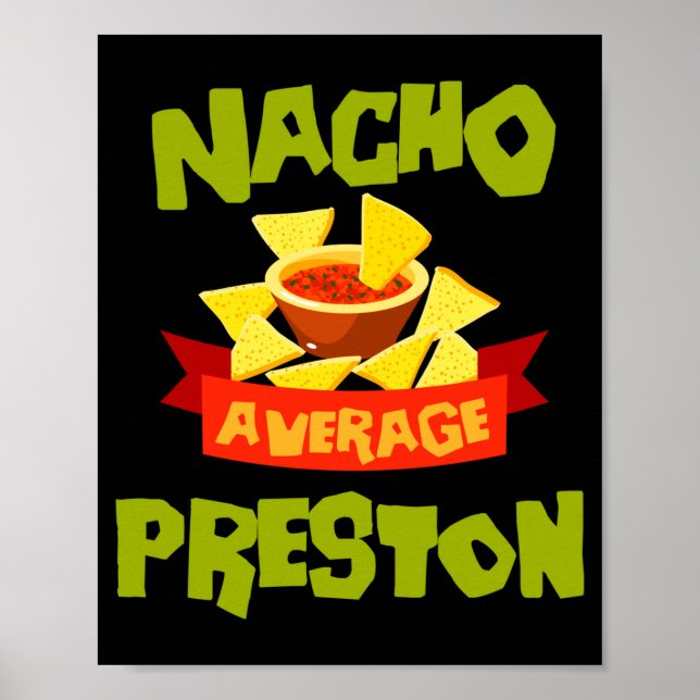 Nicht durchschnittliche Preston lustiger Geburtsta Poster (Vorne)