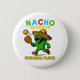 Nicht durchschnittlicher Pickleball-Spieler Button