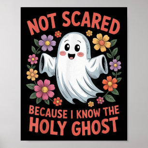 Nicht Ed, weil ich den Heiligen Geist Halloween-Bl Poster