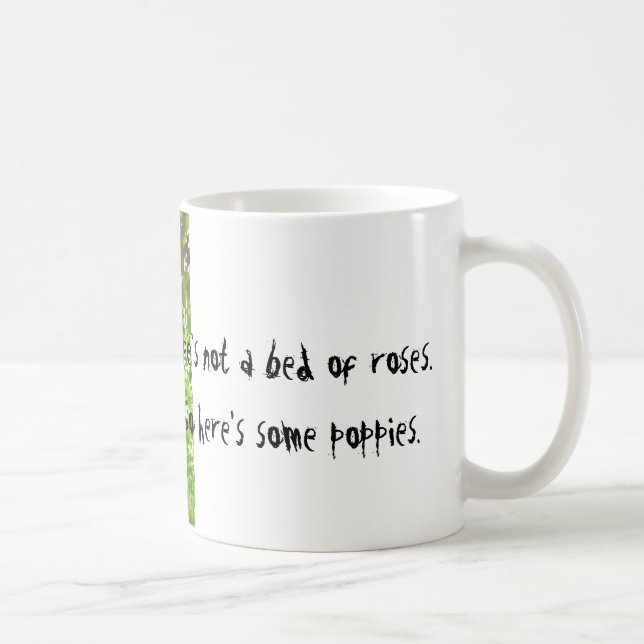 Nicht ein Bett der Rosen Kaffeetasse (Rechts)
