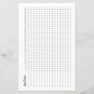 Nicht ein Bullet Journal Halb Page Habit Tracker