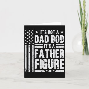 Nicht ein Dad Bod, eine Vaterfigur Vatertag USA-Fl Karte
