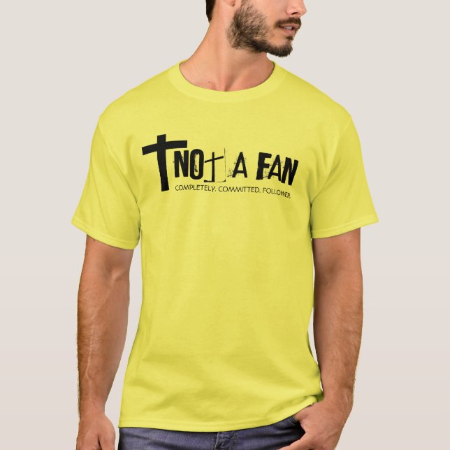 Nicht ein Fan T-Shirt (Vorderseite)