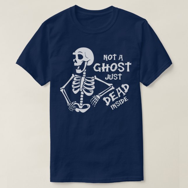 Nicht ein Geist, der einfach tot im sonnigen Hallo T-Shirt (Design vorne)