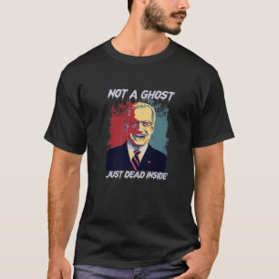 Nicht ein Geist, der gerade in Biden Zombie Hallow T-Shirt