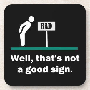 Nicht ein guter, sonniger Vater der Neuheit, Joke  Getränkeuntersetzer