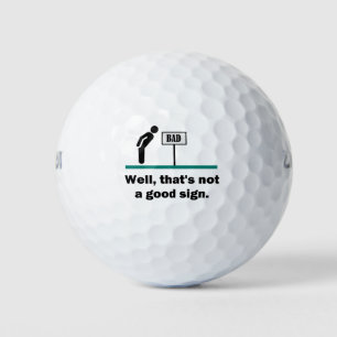 Nicht ein guter, sonniger Vater der Neuheit, Joke Golfball