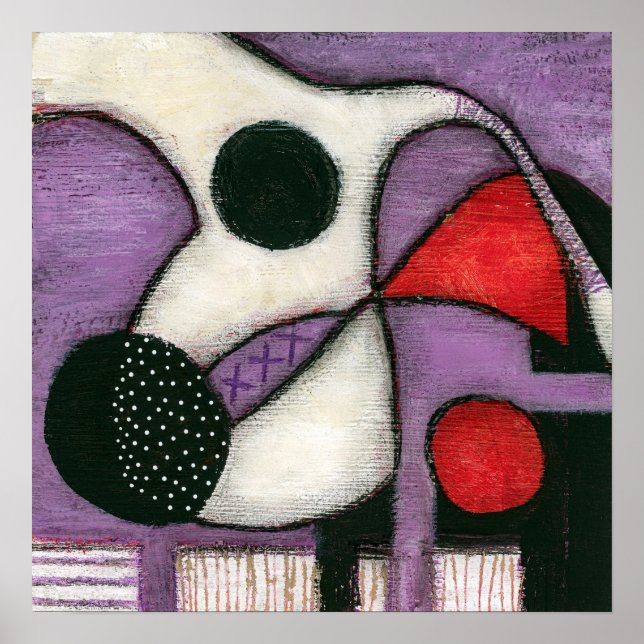 Nicht ein Jug Poster Wall Art - Abstrakte Malerei (Vorne)