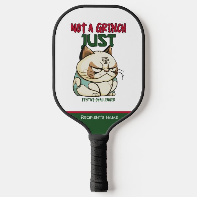 Nicht ein Kneipen, nur festlich herausgefordert! F Pickleball Schläger (Vorderseite)