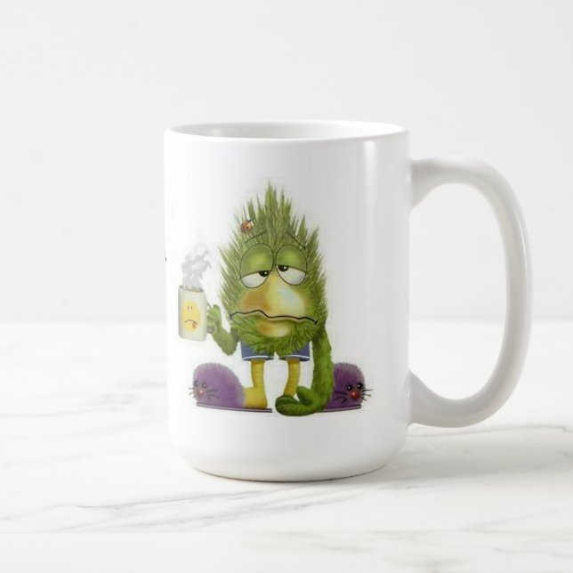 Nicht ein Morgenmensch - Tasse (Rechts)