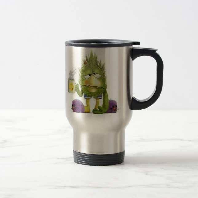 Nicht ein Morgenmensch - Tasse (Rechts)
