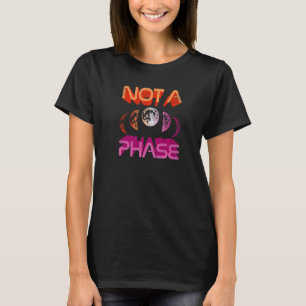 Nicht ein Phase-Bi-Mondrad Hexenmeister Lunar Lesb T-Shirt