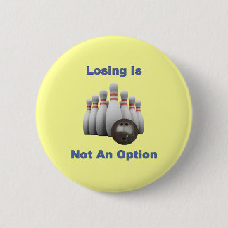 Nicht ein Wahl-Bowling Button