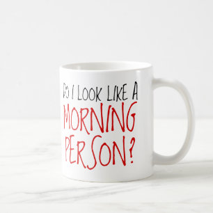 Nicht eine Morgen-Person Kaffeetasse