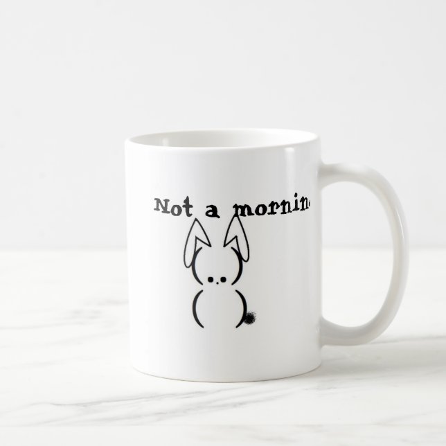 Nicht eine Morgenhäschen-Tasse Kaffeetasse (Rechts)