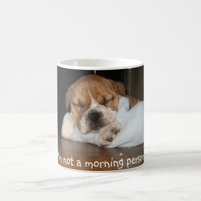 Nicht eine Morgenperson! Tasse (Mittel)