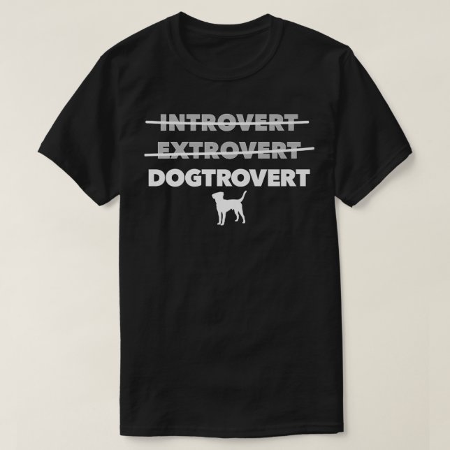 Nicht einführen oder Etrovert nur vorziehen das Un T-Shirt (Design vorne)