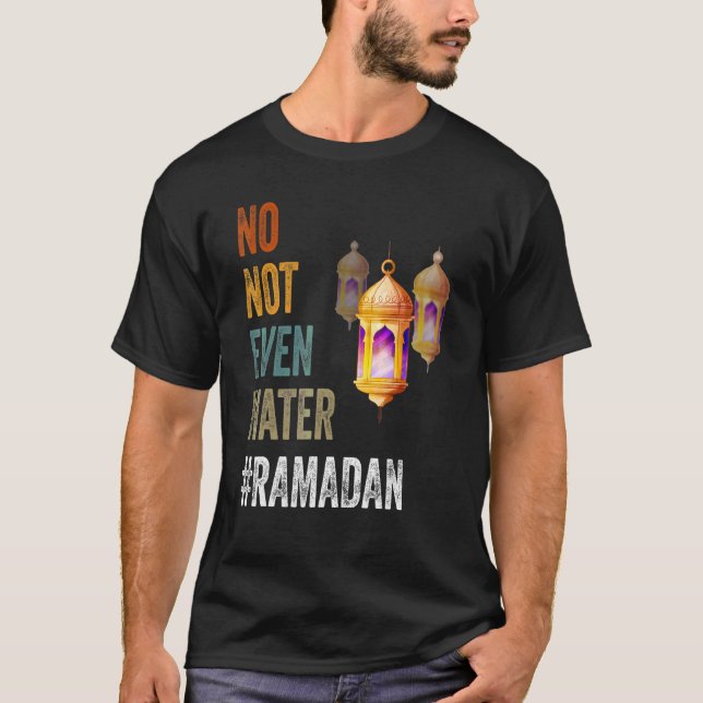Nicht einmal das Wasser, das den muslimischen Rama T-Shirt (Vorderseite)