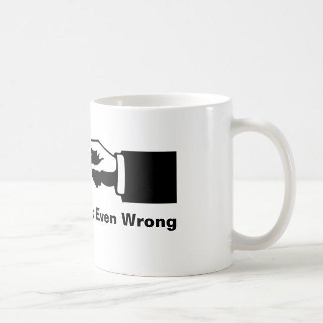 Nicht einmal Unrecht Kaffeetasse (Rechts)